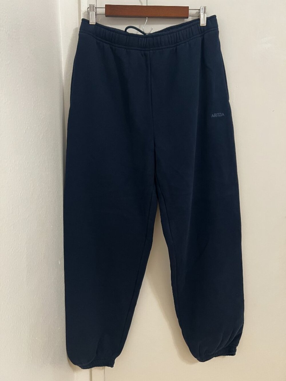 Aritzia Cozy Sweatfleece Mega Jogger - Admiral - Medium Regular Length